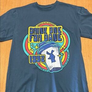 Dutch Bros Navy T-Shirt with Graphic Design